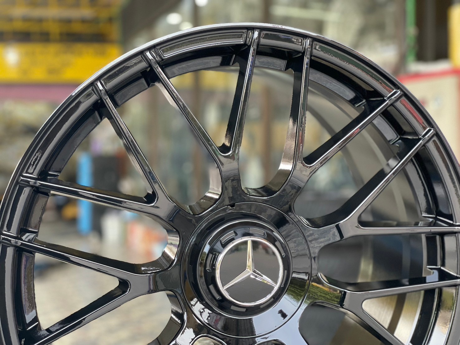 ล้อแม็กซ์ใหม่ สำหรับใส่รถ Mercedes-Benz ขอบ19" นิ้ว 5x112 ล้อเบาผลิตแบบ Flow Forming