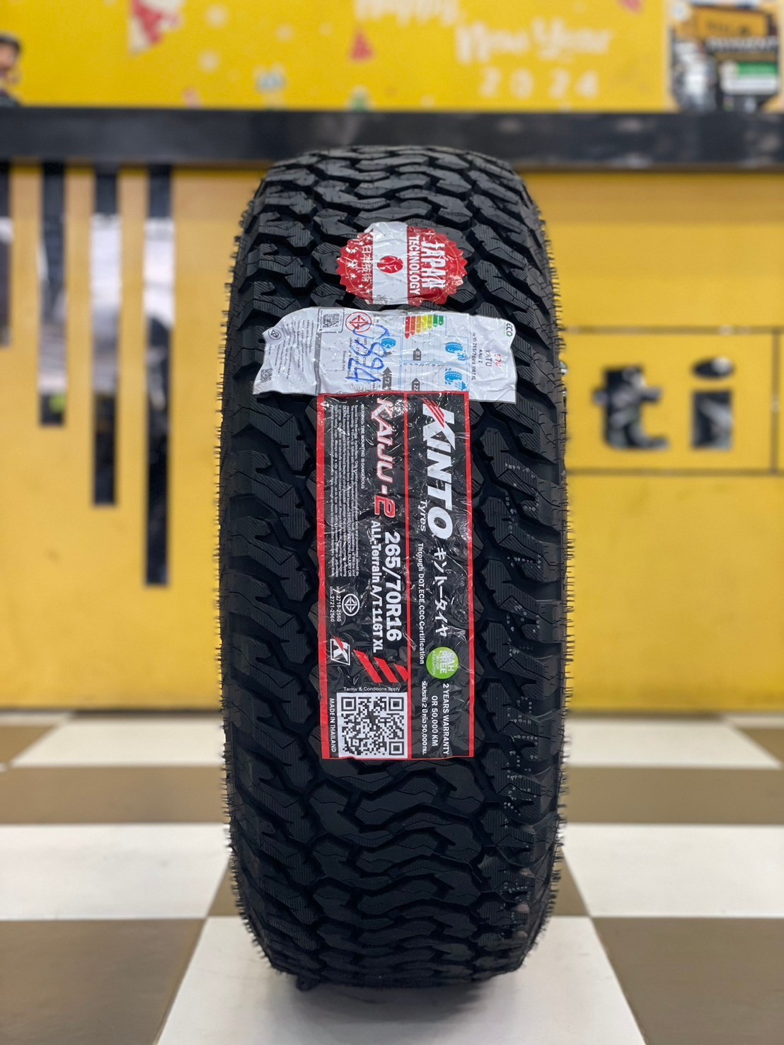 #KINTO #KAIJU2 A/T 265/70R16 ยางใหม่ปี2024