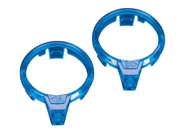 7962 LED lens, motor, blue (left & right)