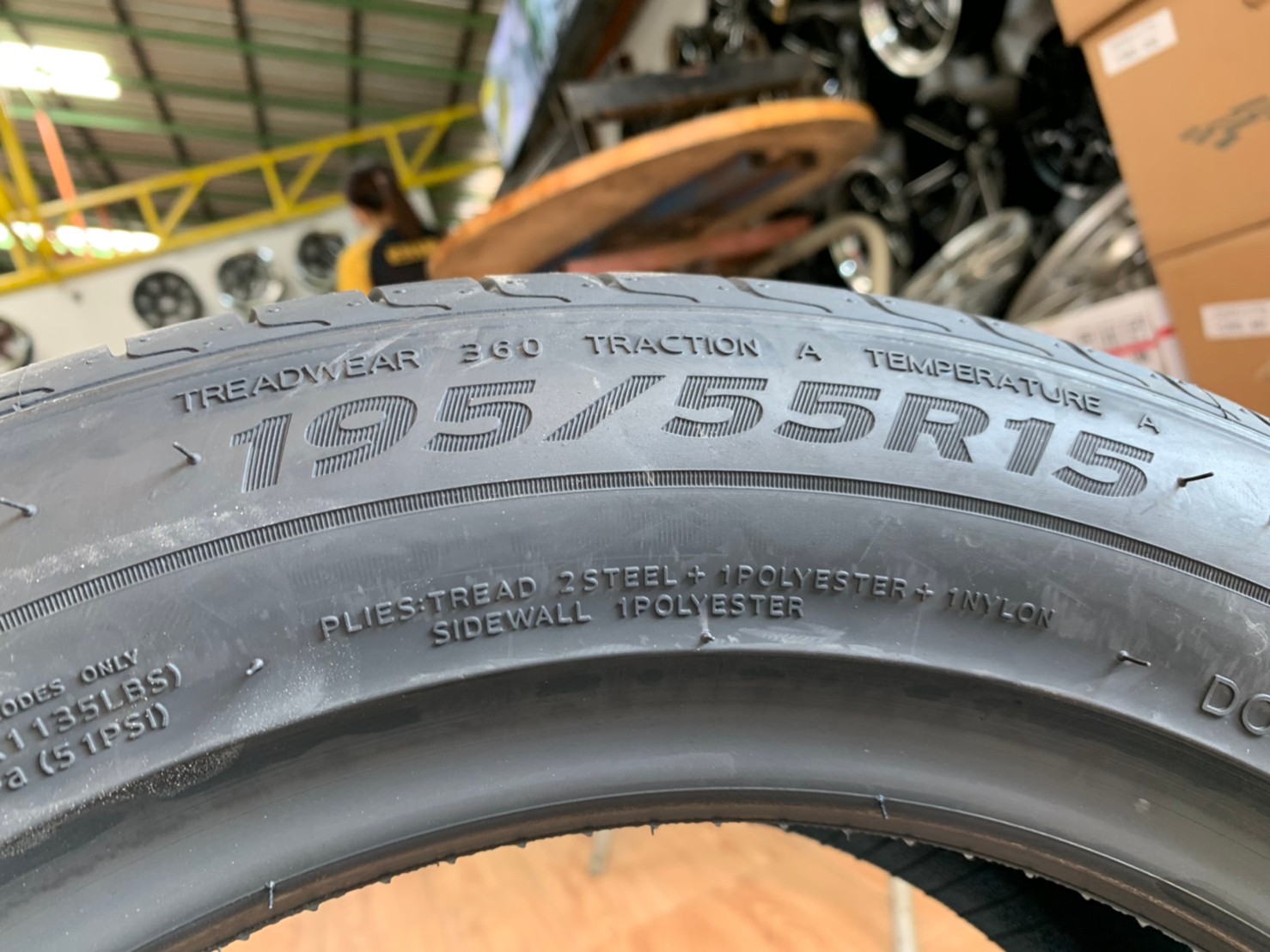 ยางใหม่ Laufenn S Fit EQ 195/55R15ยางใหม่ปี2021