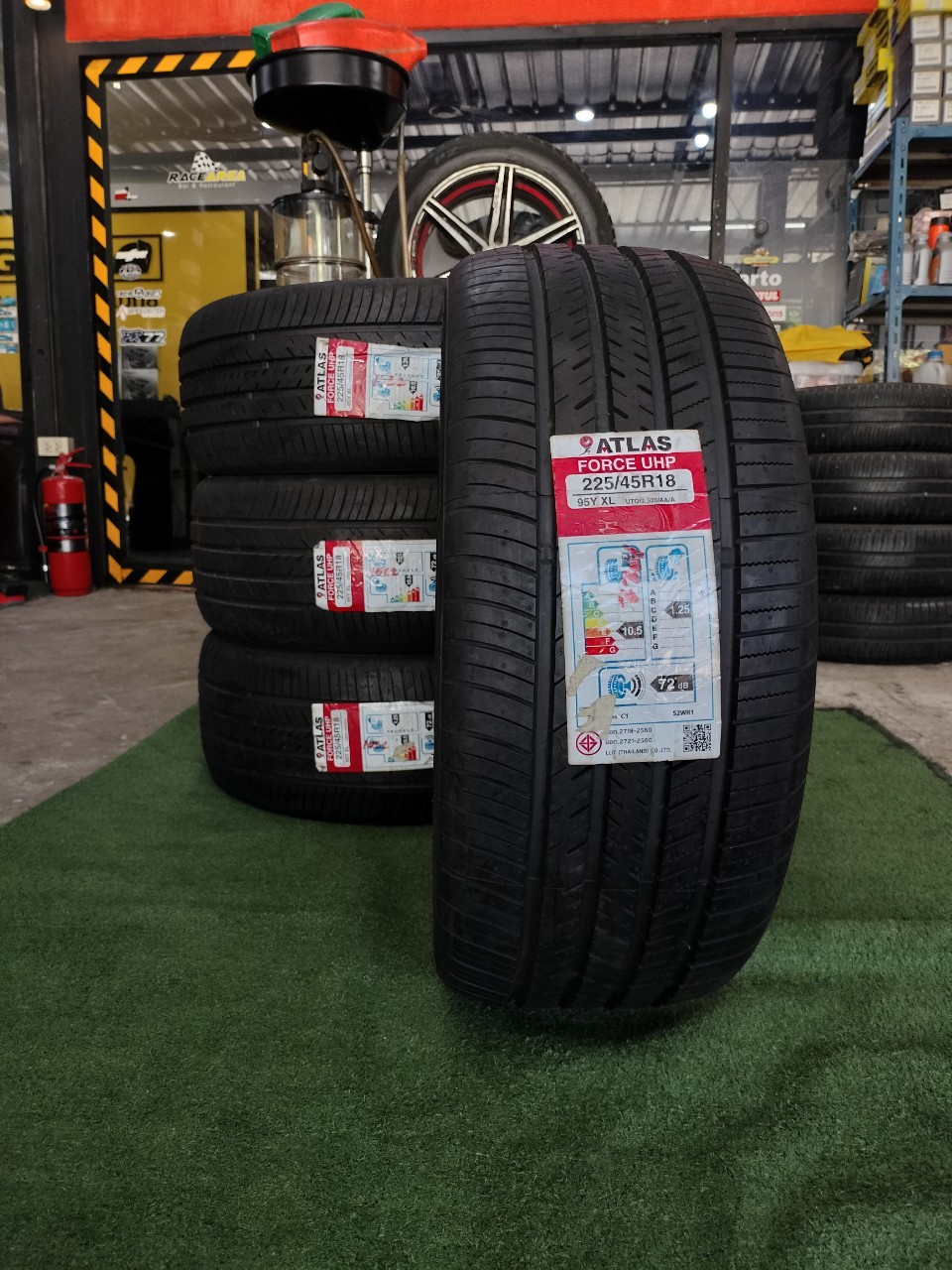 225/45R18 ATLAS FORCE UHP ยางใหม่ปี2022 ยางสัญชาติอเมริกัน Made in Thailand