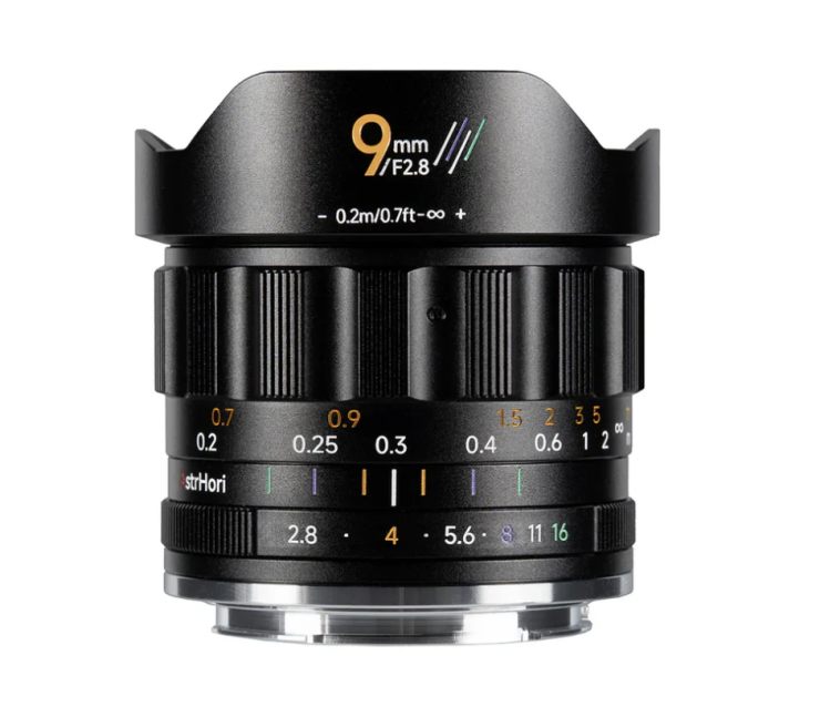 AstrHori 9mm F2.8 ( Sony E, Nikon Z, M4/3, Canon RF, and FUJIFILM FX mounts )
