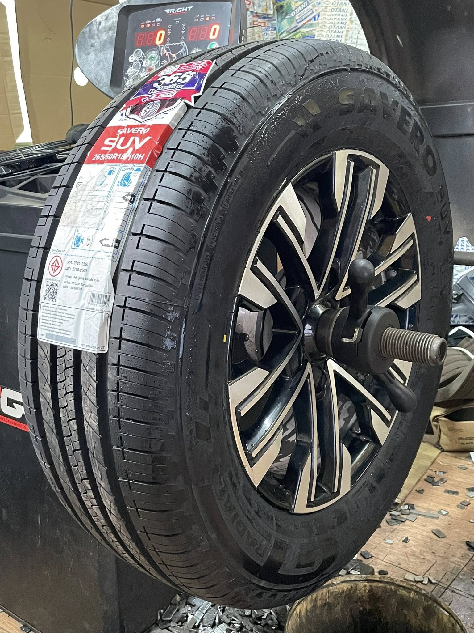 MITSUBISHI_PajeroSport 🚘เปลี่ยนยาง 🛞🐘#GT RADIAL #SAVERO SUV 265/60R18