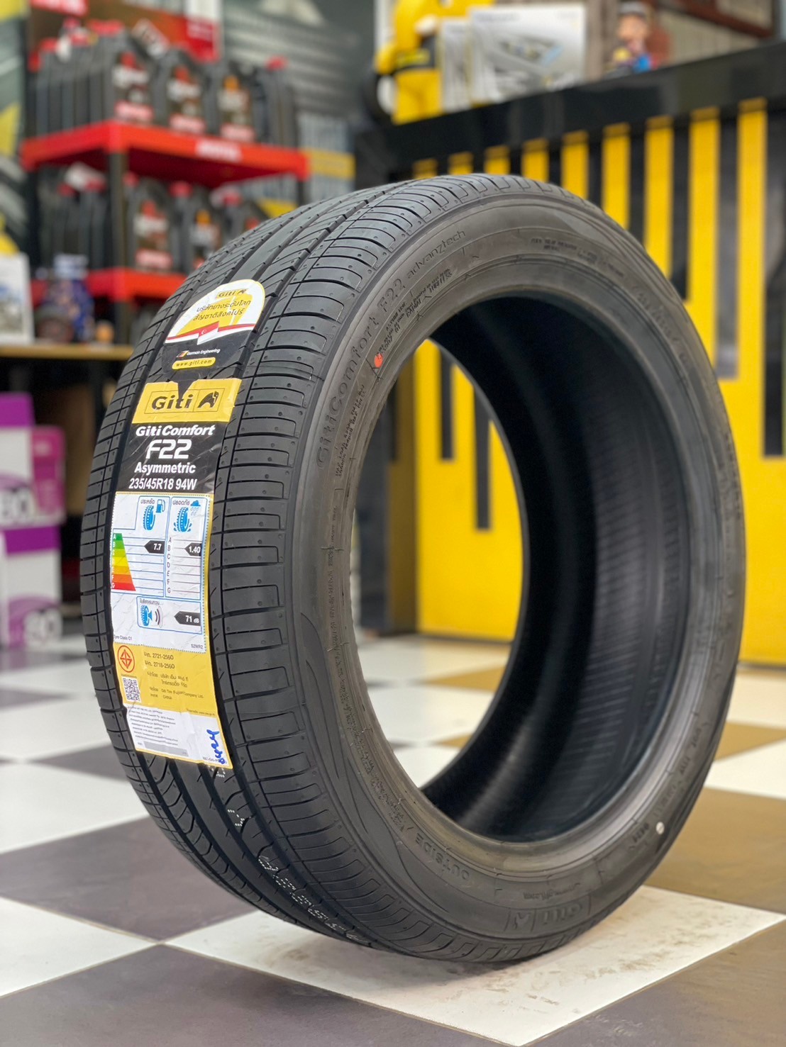 Giti ComfortF22 235/45R18 ยางใหม่ปี2024