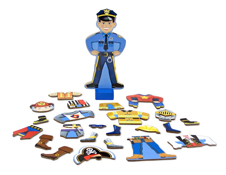 3550 Magnetic Role Play Dress-up - Joey