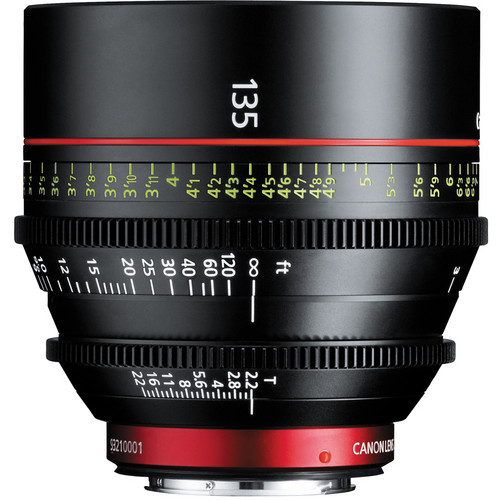 เลนส์ Canon CN-E 135mm T2.2 L F Cinema Prime Lens (EF Mount)