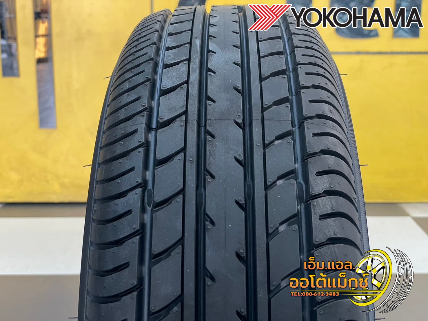 🔥🔥#โยโกฮาม่า #Yokohama Advan dB #E70 185/60R15 ยางใหม่ปี2025🔥