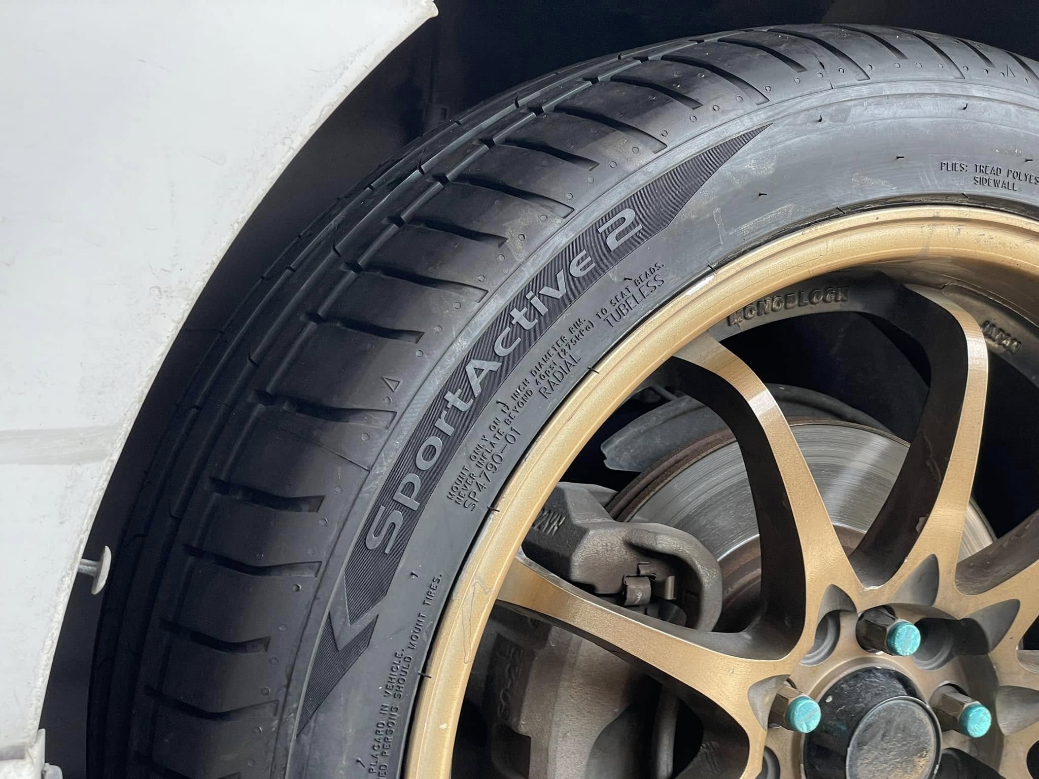 🚘 #TOYOTA_ALTIS🛞เปลี่ยนยาง 🛞 #GT RADIAL SPORTACTIVE2 215/45R17 #บริการตั้งศูนย์🛞