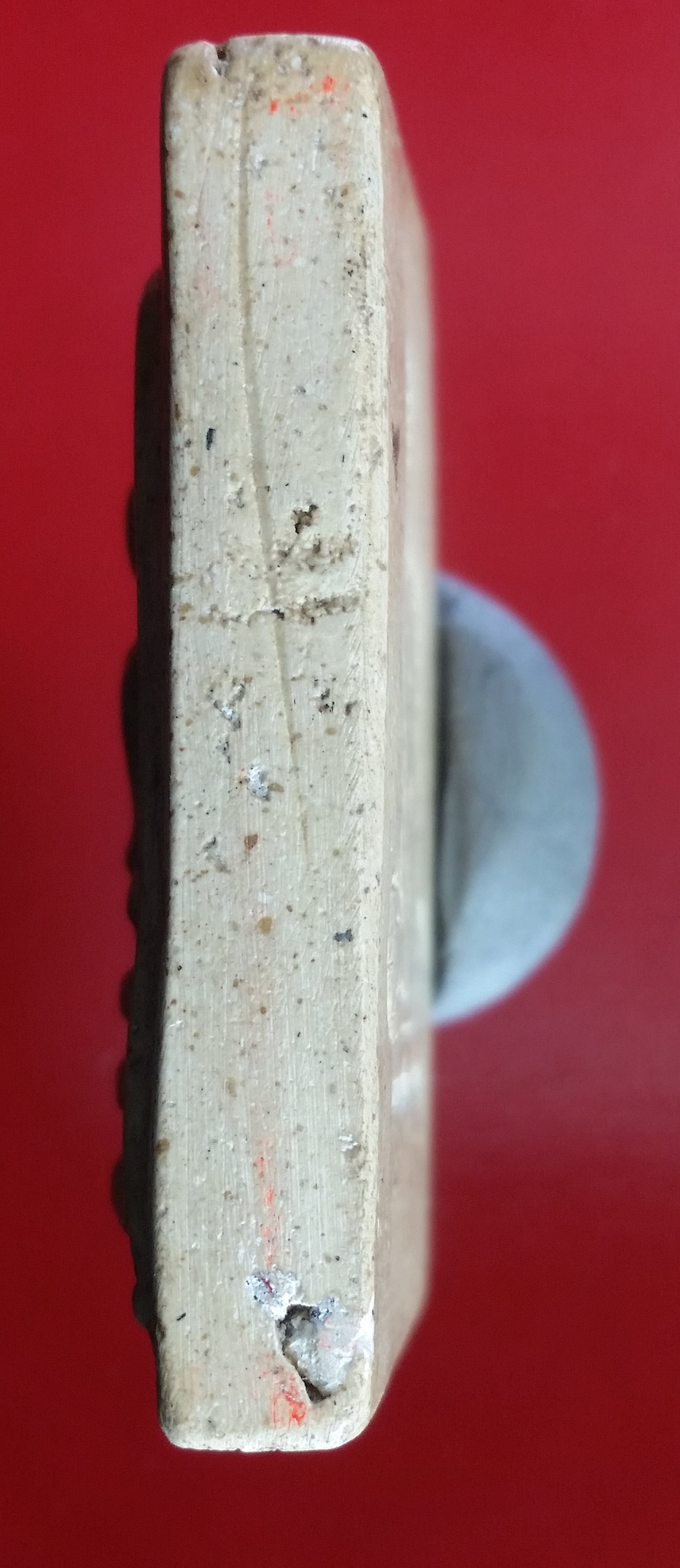 พระ สมเด็จเกศบัวตูมรุ่นเเรกหลวงปู่เทียน วัดโบสถ์ ปี2506 จ.ปทุมธานี เนื้อผง จัดจ้าน ตะกรุดคู่