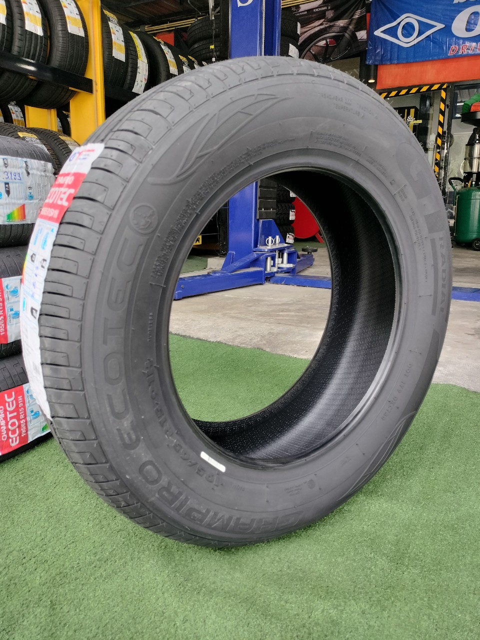 #GT Radial Champiro Ecotec 195/65R15 ยางใหม่ปี2023 (4เส้น)