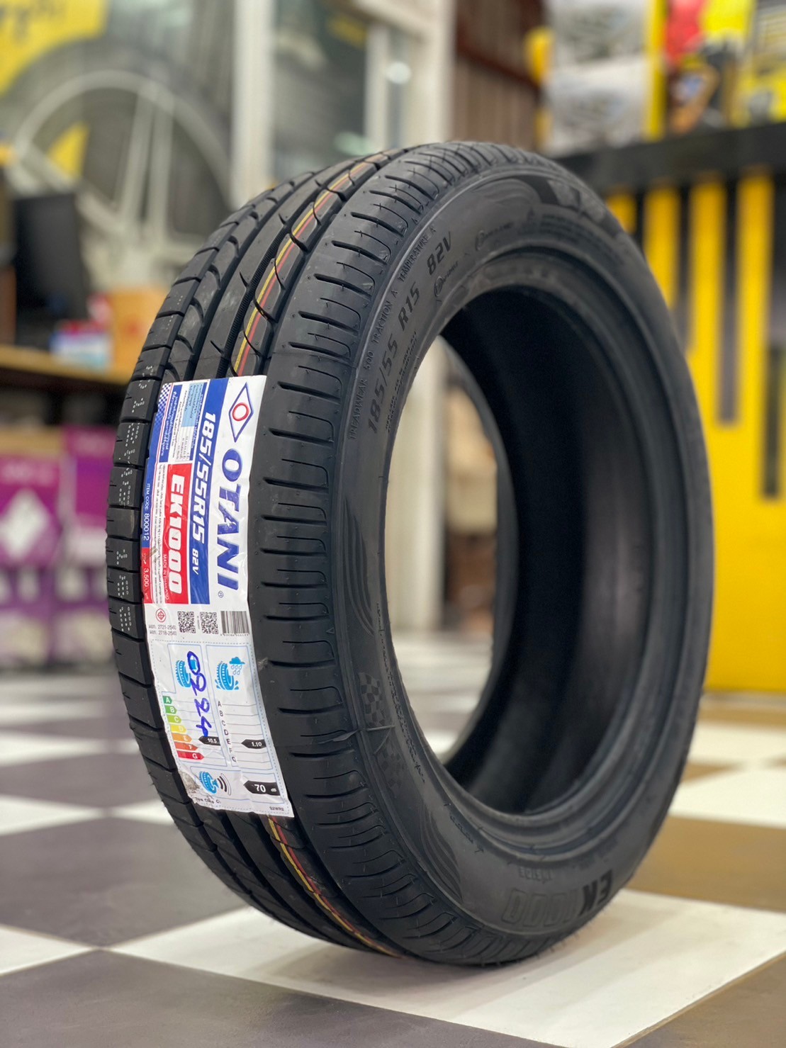#OTANI #EK1000 185/55R15 ยางใหม่ปี2024 ราคาพิเศษ พร้อมติดตั้ง