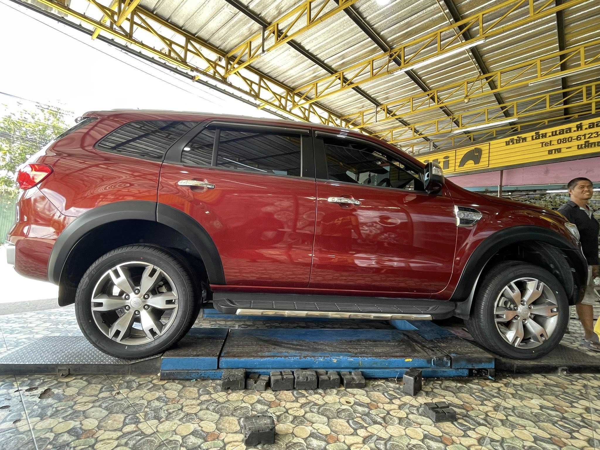 #FORD_EVEREST🛞 🚘เปลี่ยนยาง 🛞🐘#GT RADIAL #SAVERO SUV 265/50R20