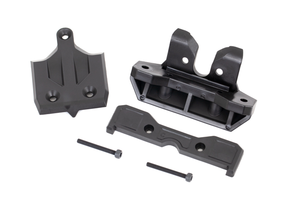 9536 Bumper, rear/ skidplate, rear/ tie bar mount, rear/ 3x25 CS (2)