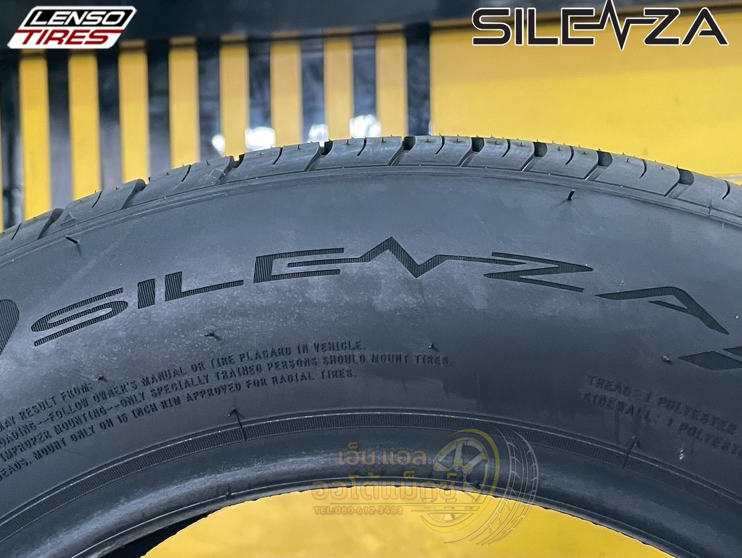 #ยางเลนโซ่ #LENSO TIRES #SILENZA 175/65R15 ยางใหม่ปี2025