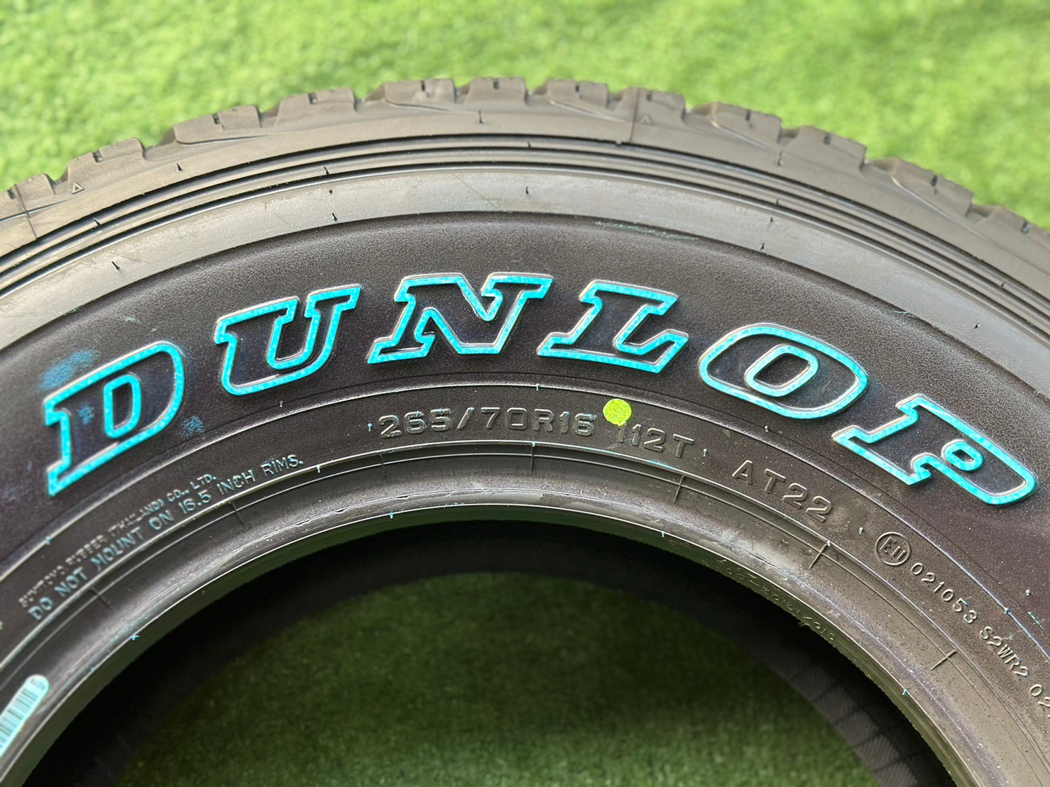 ยางใหม่ดันลอป DUNLOP GRANDTREK AT22 265/70R16 ยางใหม่ปี2023