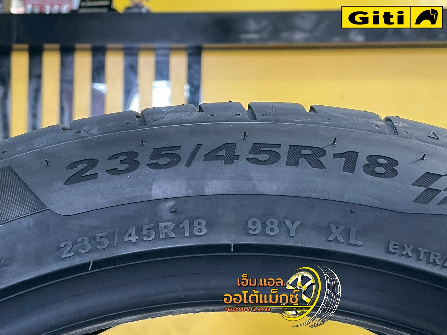 Giti Sport S2 ขนาด 235/45R18 ปี 2025 เป็นยางสปอร์ตสมรรถนะสูง