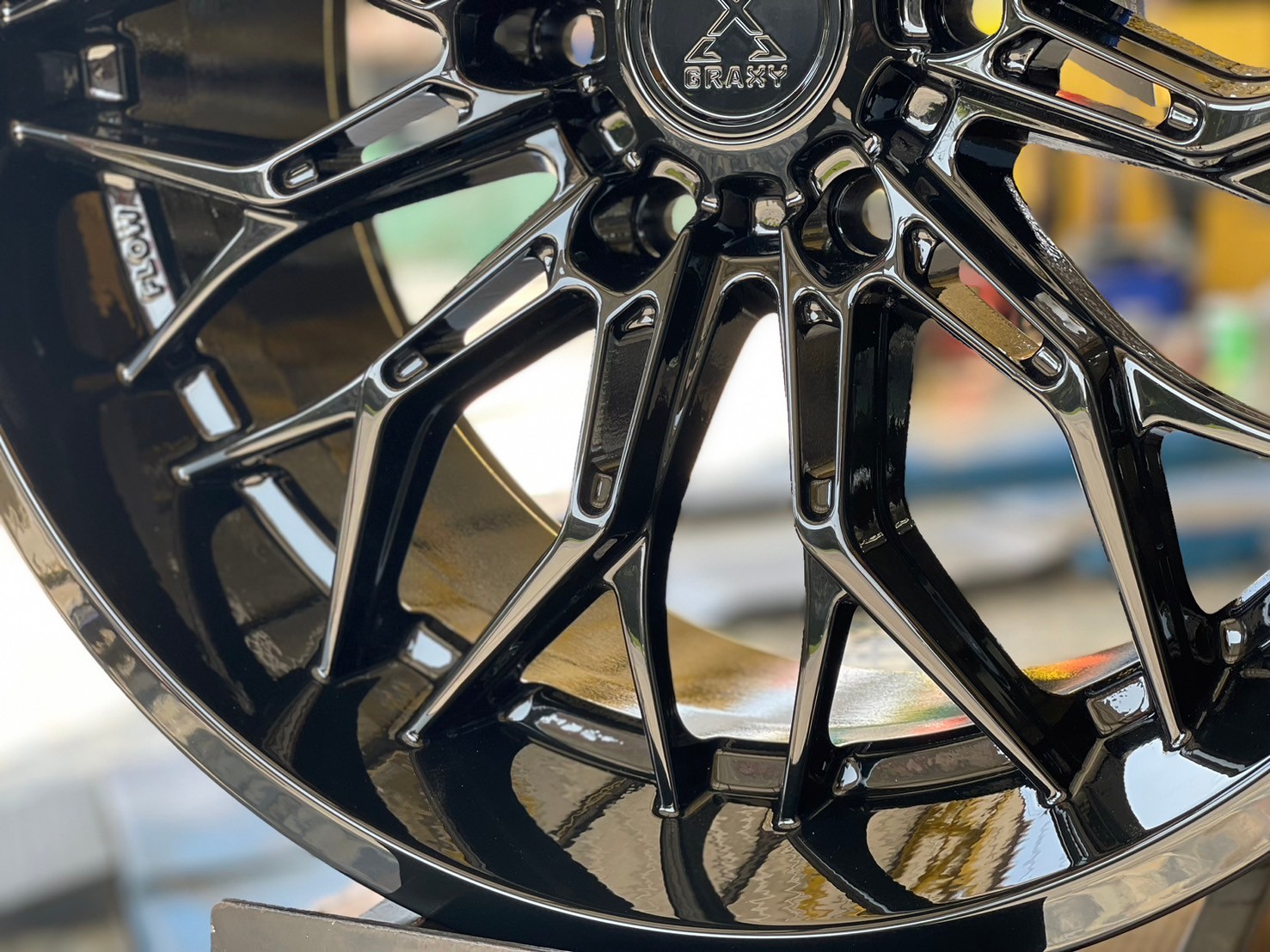 ล้อแม็กใหม่ขอบ20 งาน #HOF_RACING_WHEEL 20x9.5 6x139.7 ET0 สีดำเงา