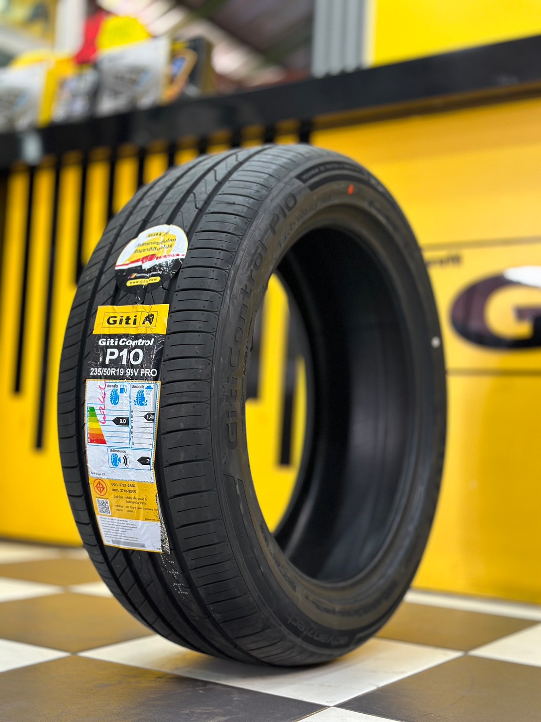 ยางใหม่ GITI Control P10 235/50R19 ยางใหม่ปี2023
