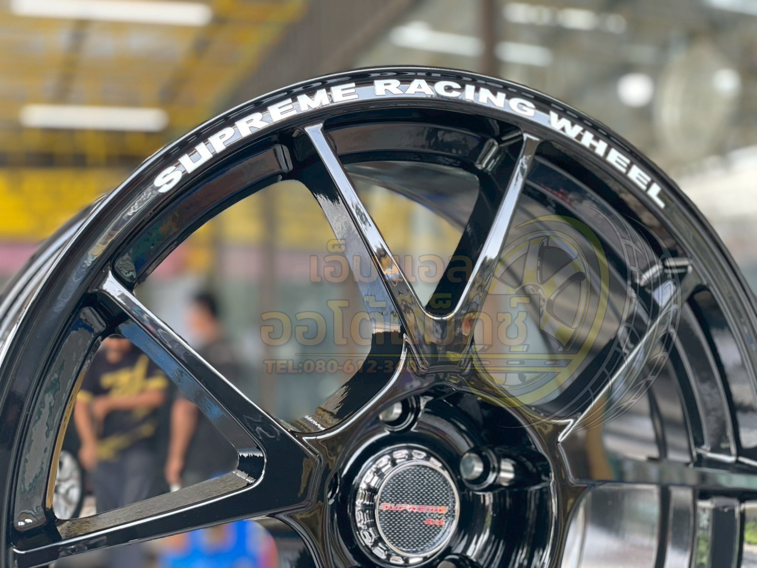 ล้อแม็กซ์ใหม่ขอบ18" #HOF_RACINGWHEELS #TC005 SP-TC05S 18x8.5J ET35 5x114.3 สีดำเงา