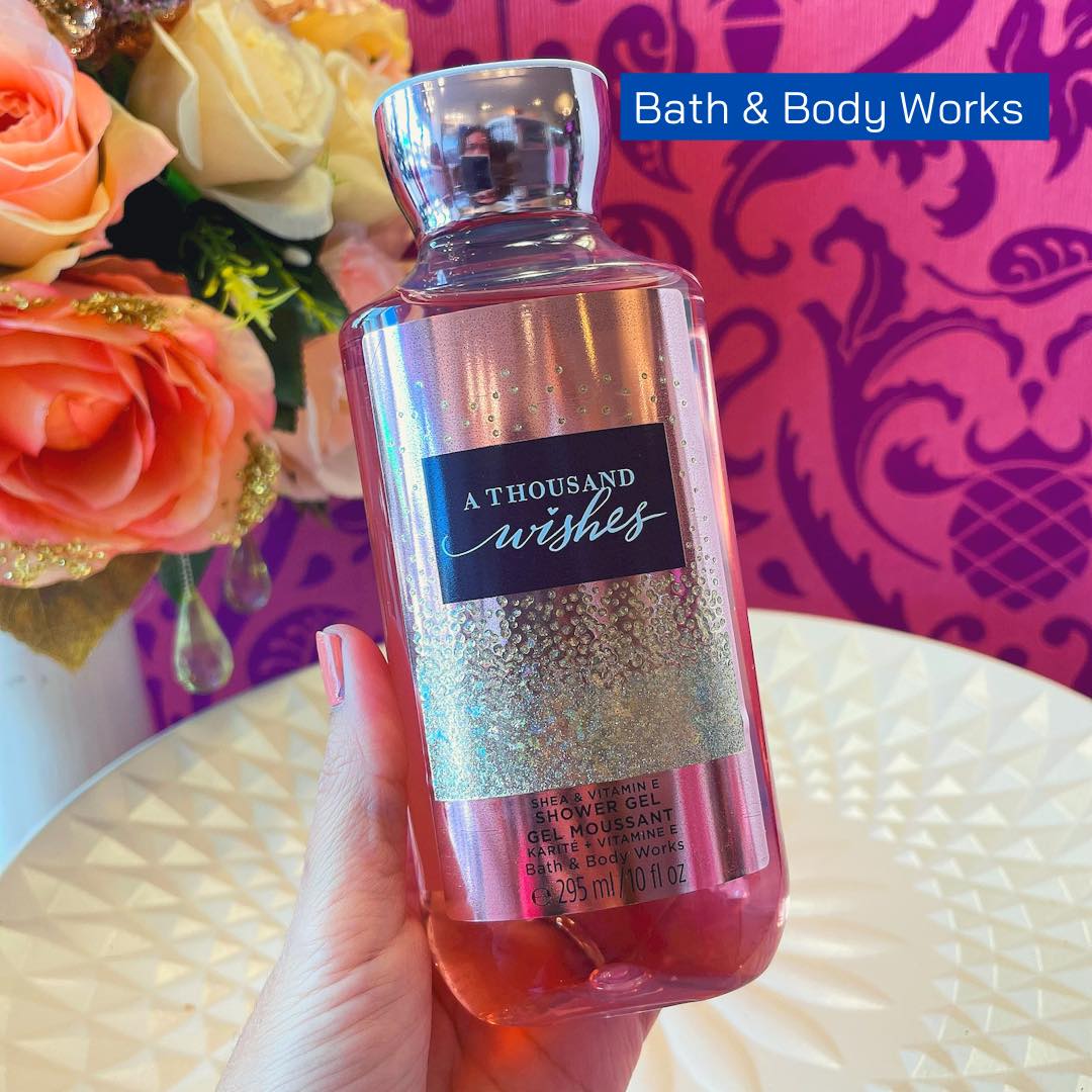 BBW เจลอาบน้ำ ดีงามที่สุด กลิ่นA thousand wishes 295ml.