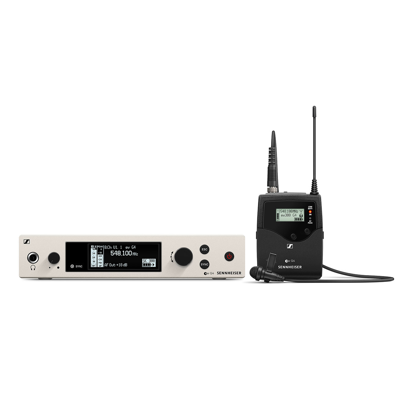 Sennheiser รุ่น EW 300 G4-ME2-RC Lavalier Mic Set