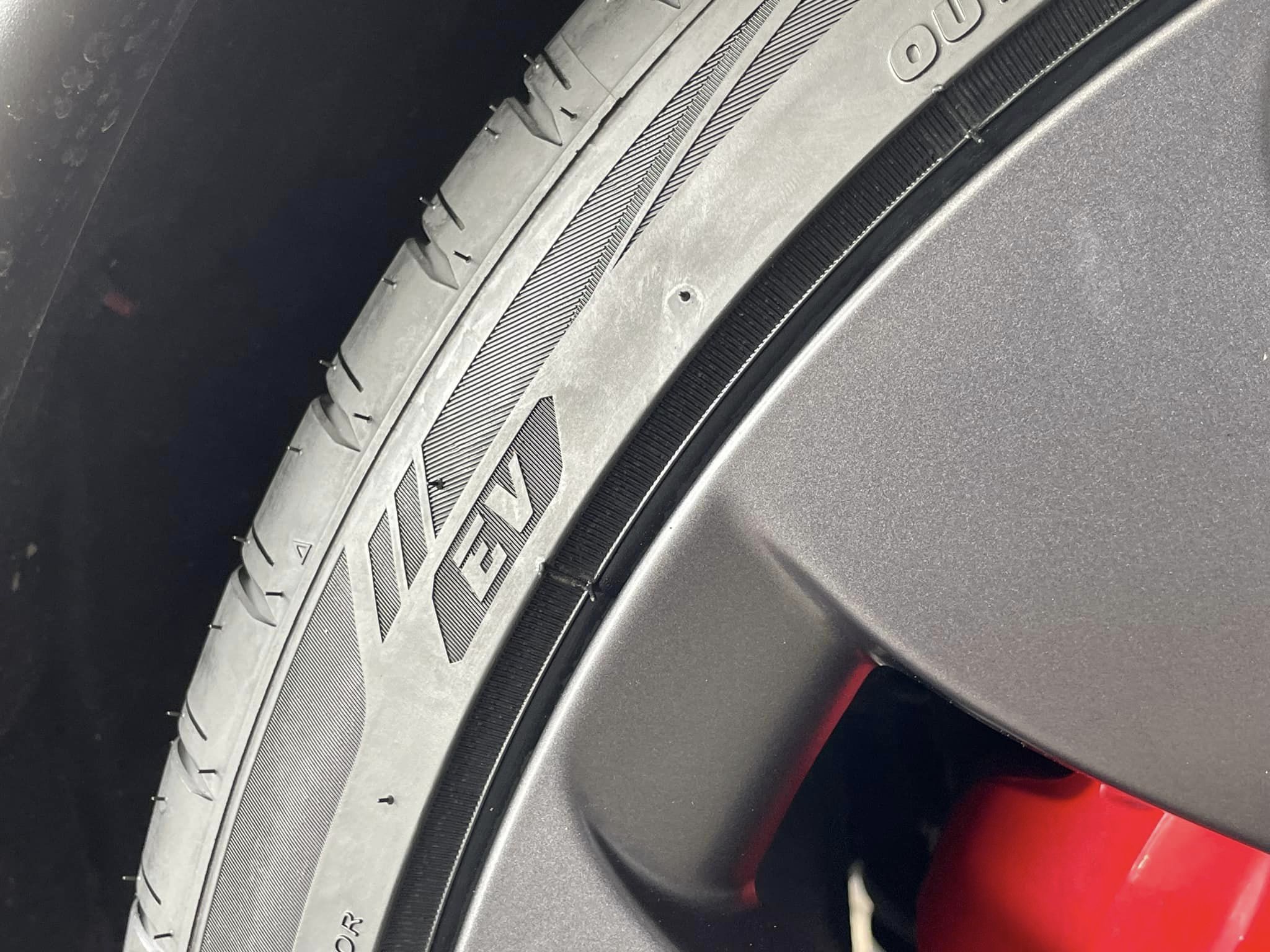 #รถไฟฟ้าEV #TESLA_ModelY เปลี่ยนยาง OTANI #KN1000 275/35R21