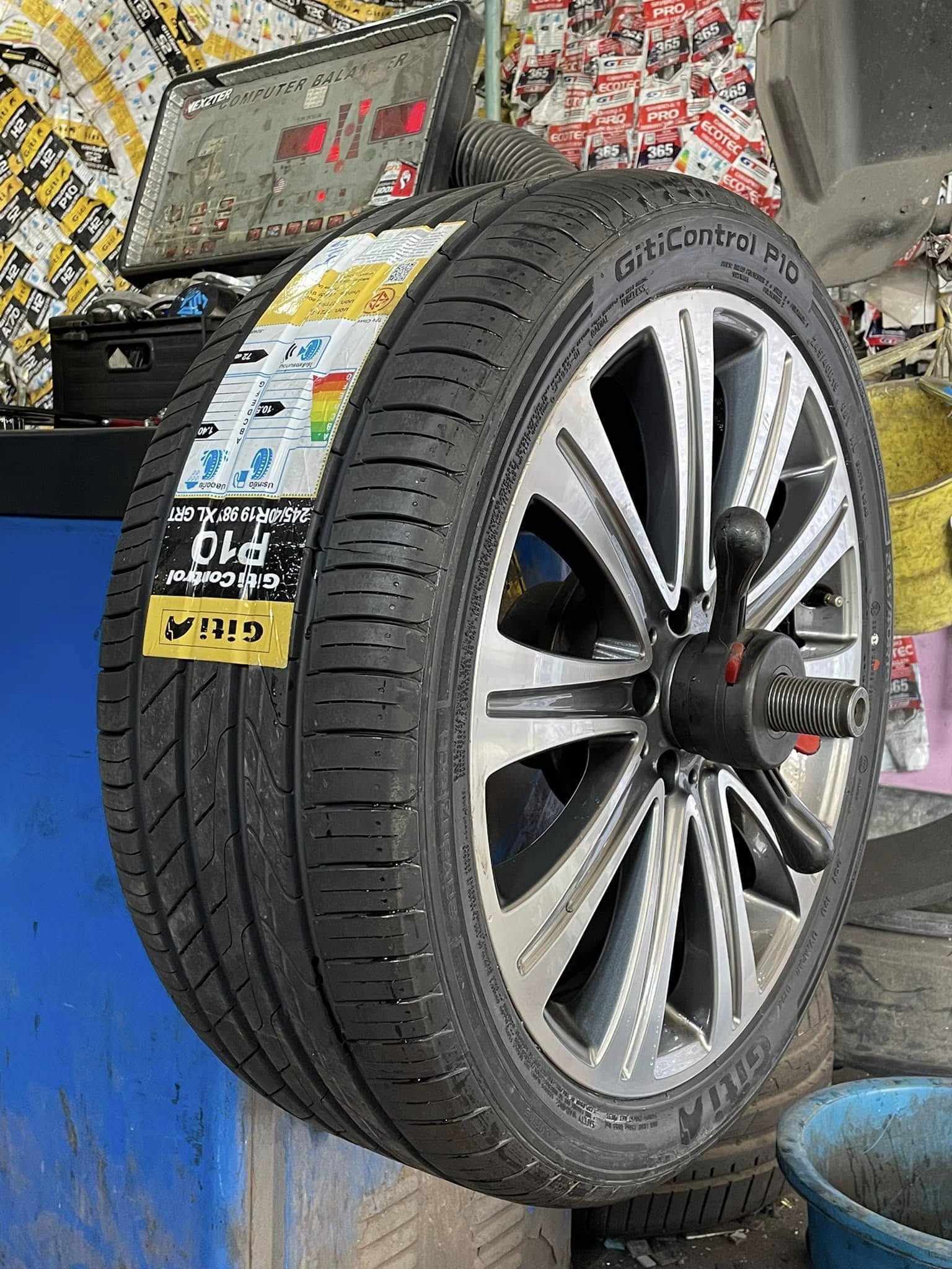 #ยางรันแฟลต #GITI_Runflat 🛞#Giti ControlP10 Runflat 245/40RF19🛞
