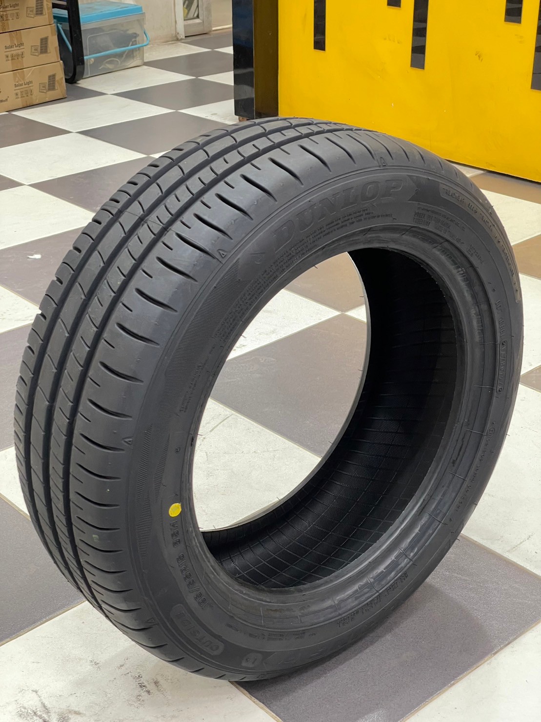 ยางใหม่ Dunlop SP Sport Touring R1 195/55R15 ยางผลิตไทย คุ้มค่า ยางใหม่ปี2024