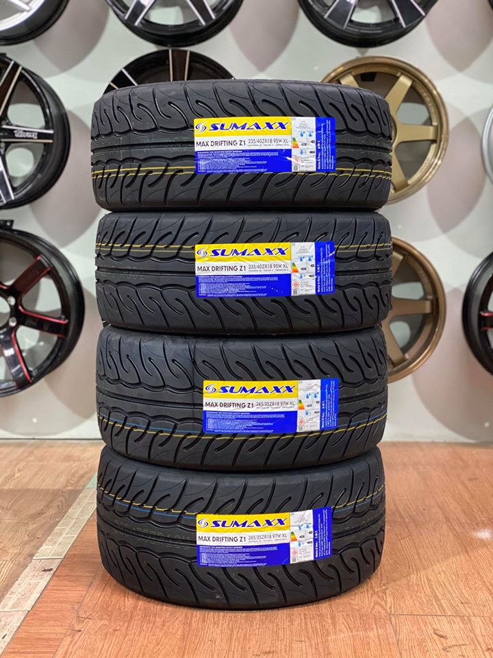 ยางใหม่ลายซิ่ง Sumaxx Drifting Z1 235/40R18-265/35R18 ยางใหม่ปี2020