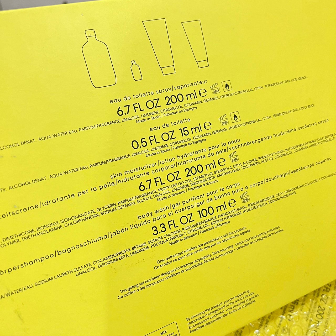 น้ำหอมCK One Special Set เซ็ทใหญ่จัมโบ้