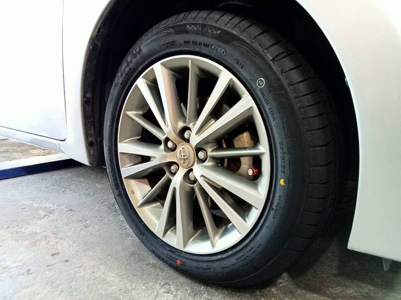 🚘 #TOYOTA_ALTIS #มั่นใจใช้ยางโอตานิ เปลี่ยนยาง #OTANI_KC2000_205/55R16