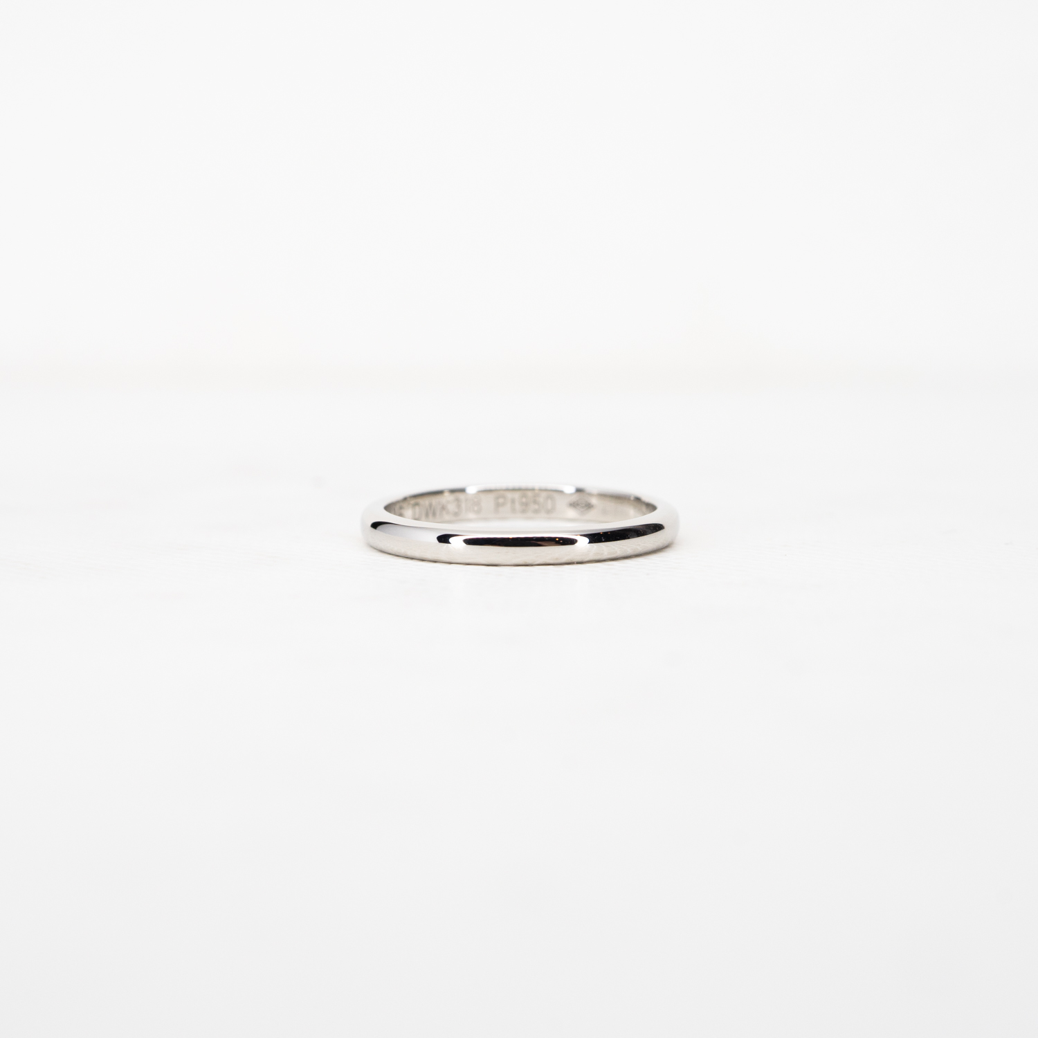 แหวน Cartier 1895 Band Platinum950 ไซส์ 45# (Used)+การ์ด