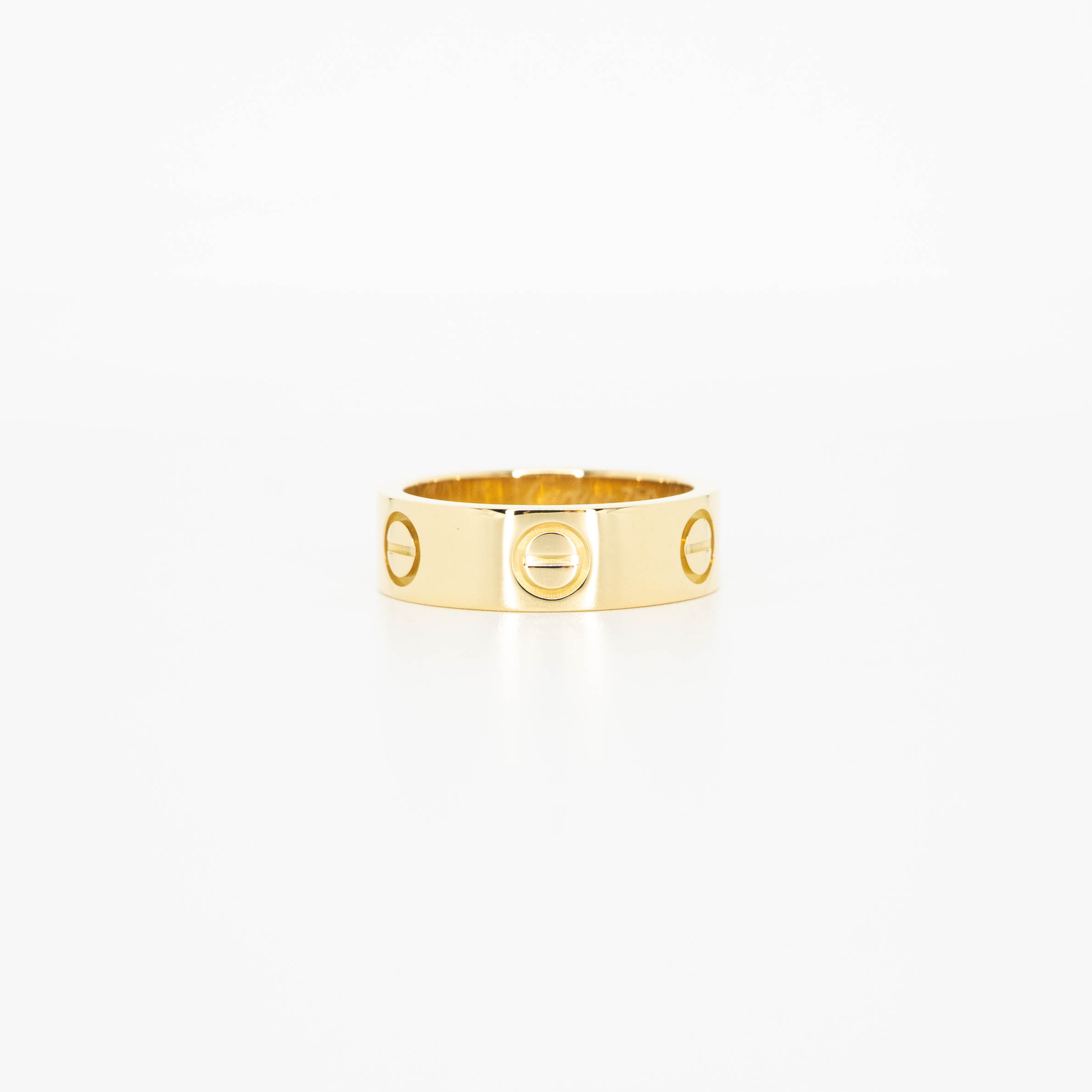 แหวน Cartier Love ทองคำ18K ไซส์ 48# (Used) +กล่อง
