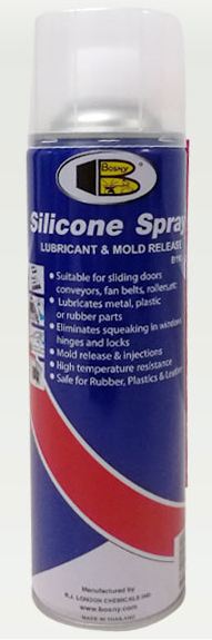 Bosny สเปรย์ซิลิโคน หล่อลื่น Mold Release Silicone Spray