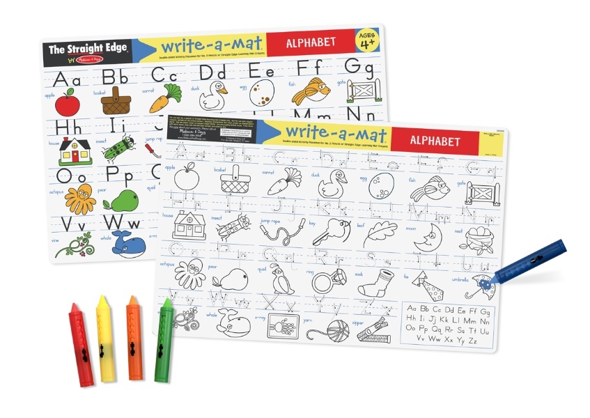 5028 Write-A-Mat Learning Mat - Alphabet