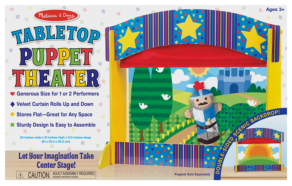 2536 Tabletop Puppet Theater Age: 3 Year+