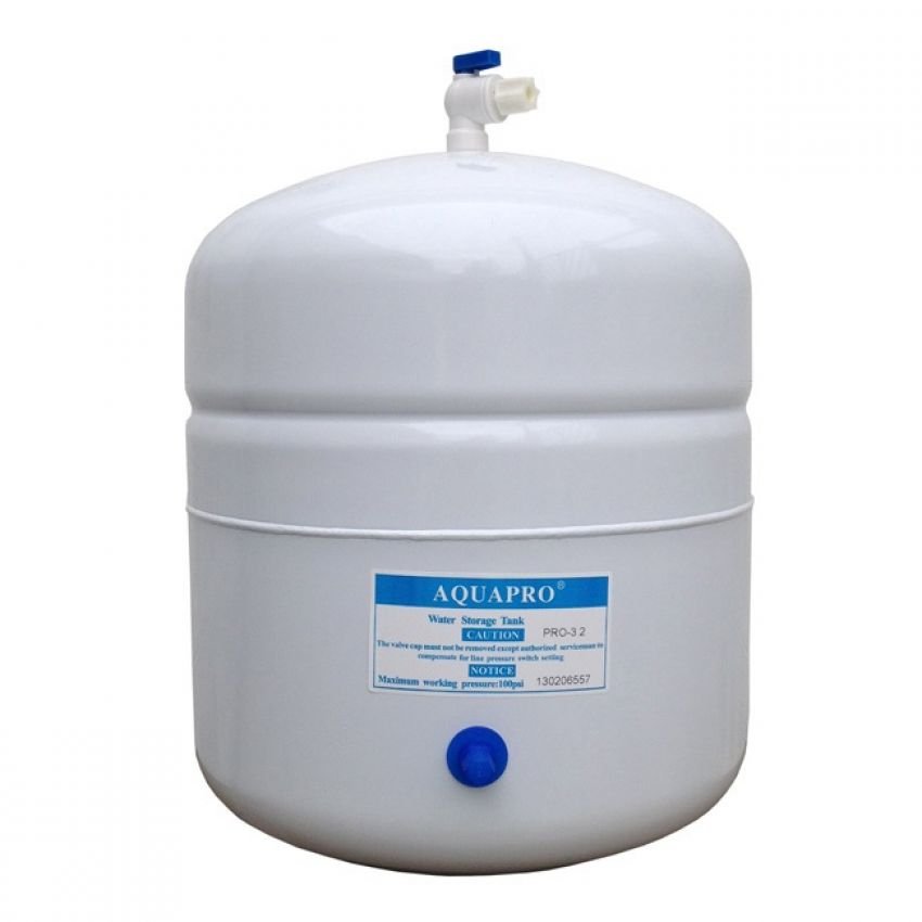Pressure tank แท็งค์เก็บน้ำสำหรับเครื่องกรองน้ำระบบ RO ความจุ 3.2 แกลลอน