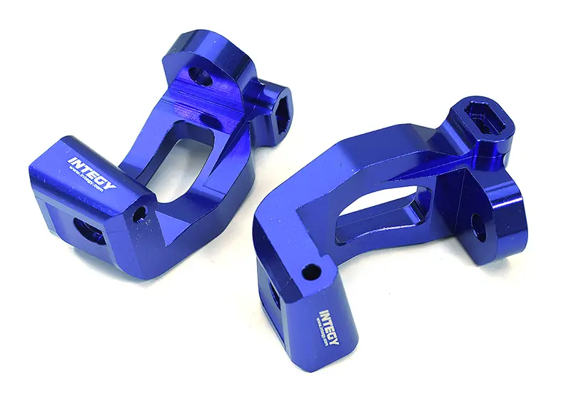 C32959BLUE Billet Machined Caster Blocks for Traxxas 1/8 Sledge 4WD