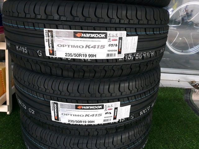 HANKOOK OPTIMO K415 235/50R19 ยางใหม่ปี18 ติดรถ CAPTIVA ตัว
