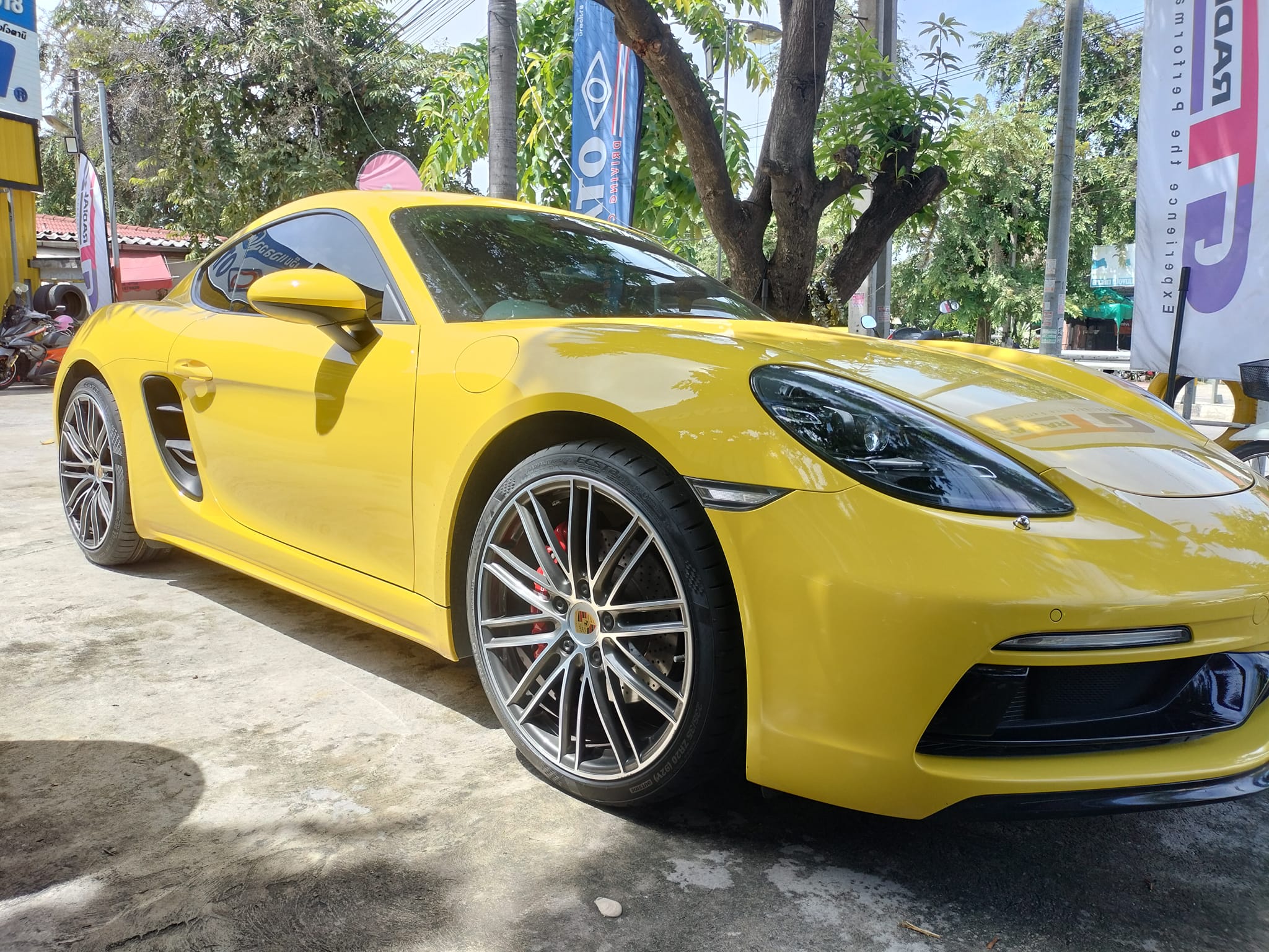 #PORSCHE_CAYMANs #KUMHO_PS91_235/35R20,265/35R20