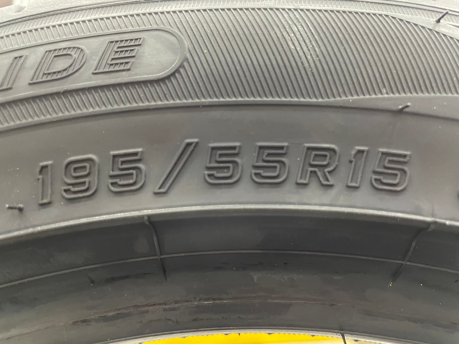 ยางใหม่ Dunlop SP Sport Touring R1 195/55R15 ยางผลิตไทย คุ้มค่า ยางใหม่ปี2024