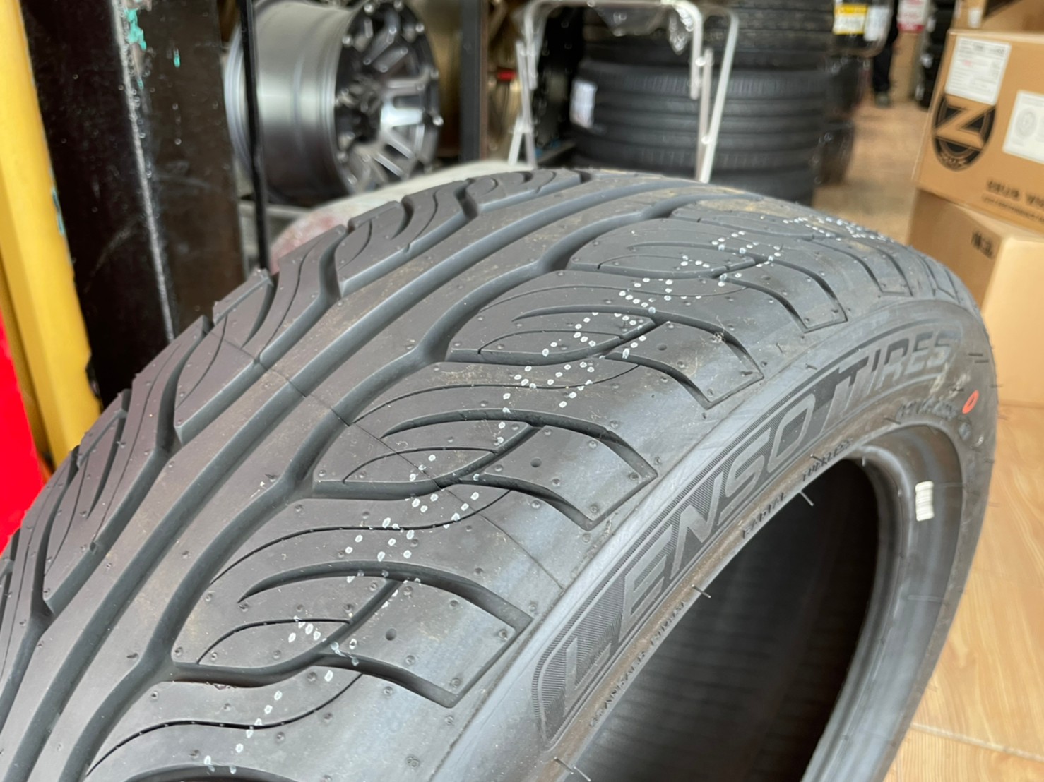 195/50R15 LENSO TIRES PROJECT D D-ONE ยางใหม่ปี2021