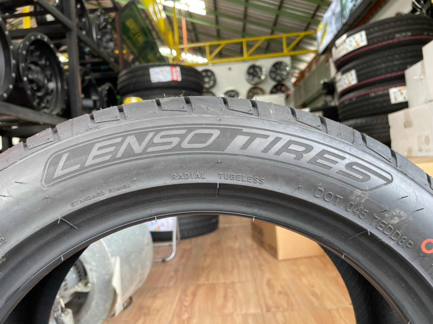 195/50R15 LENSO TIRES PROJECT D D-ONE ยางใหม่ปี2021