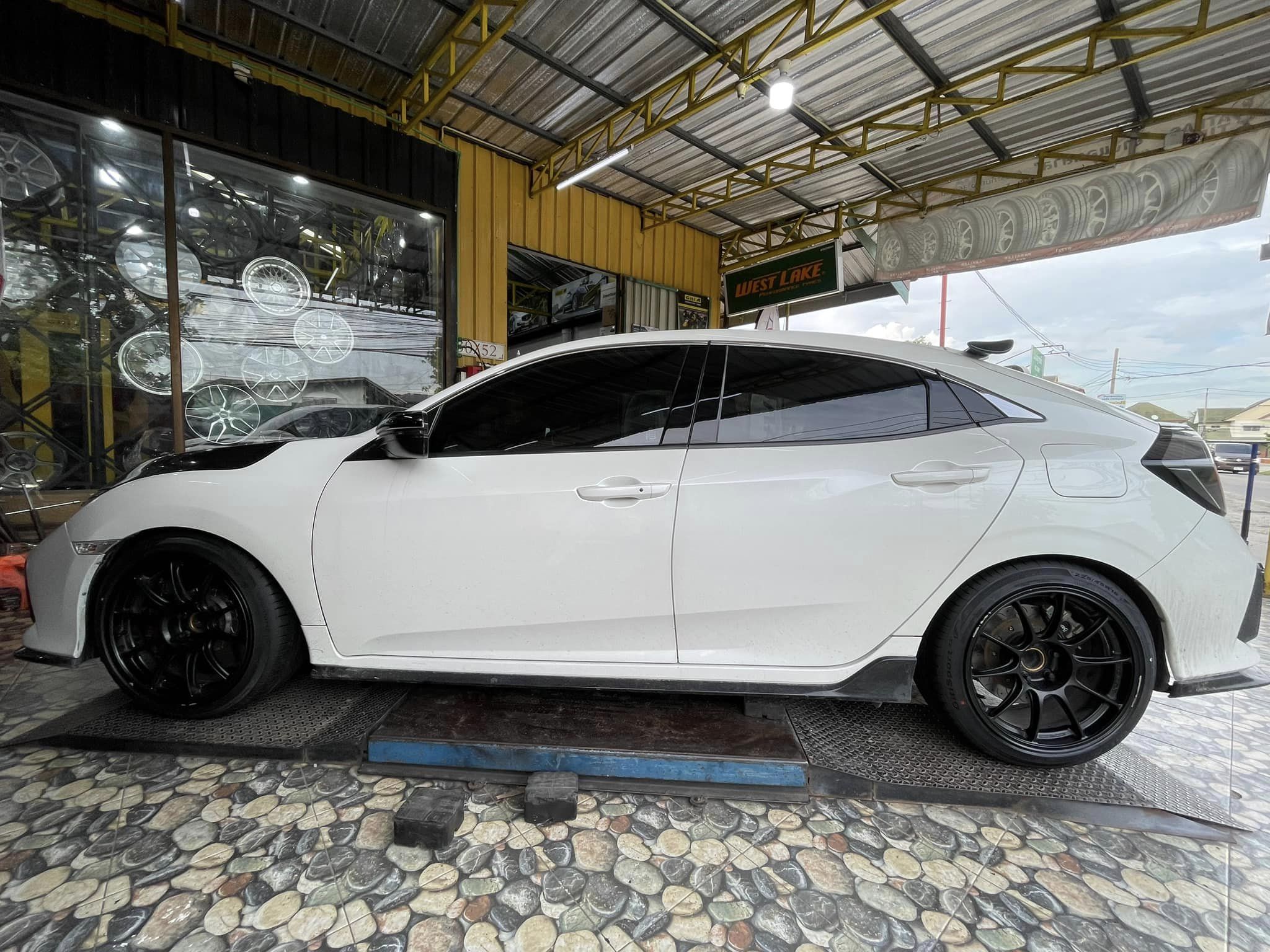 🚗#HONDA_CIVIC❤️🚘 🛞#ยางจีที #ยางสปอร์ตสมรรถนะการขับขี่สูง 🛞 🛞#Giti_SportS2 225/45R18🛞