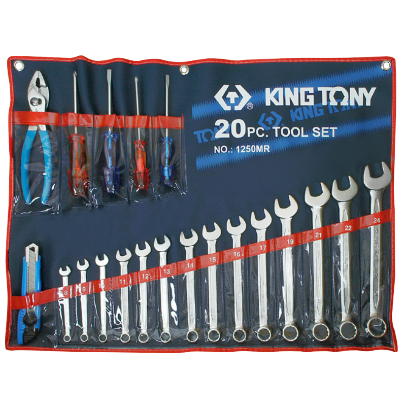 ชุดเครื่องมือช่าง 20 ชิ้น รุ่น 1250MR KING TONY