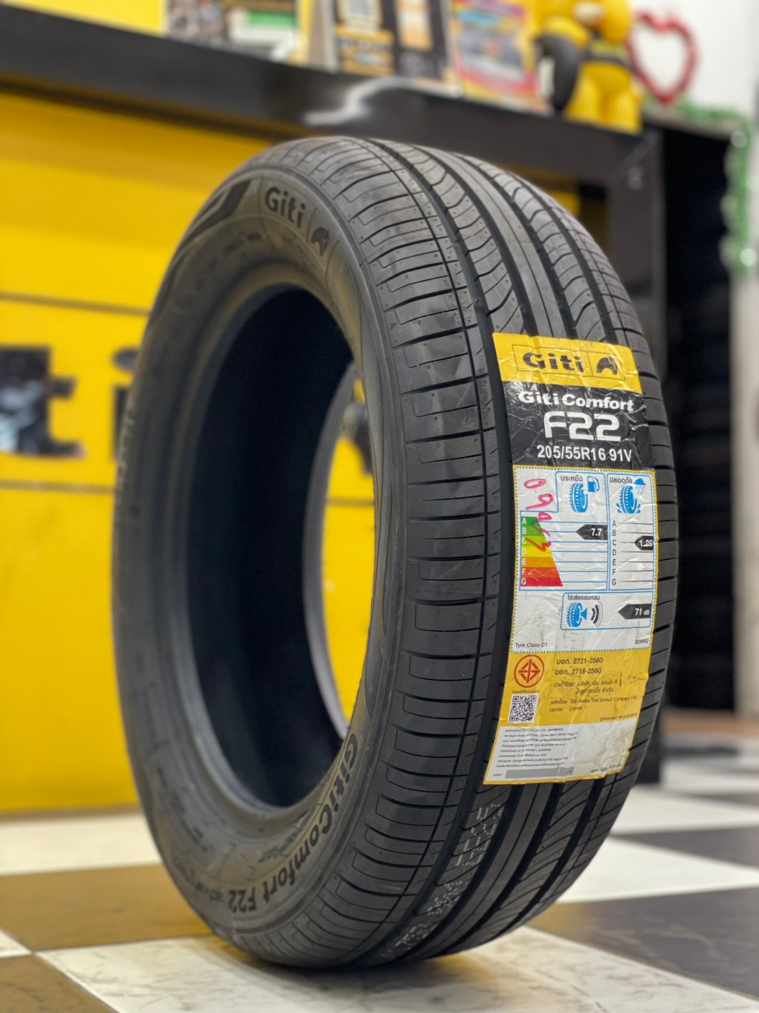 Giti ComfortF22 205/55R16 ยางใหม่ปี2023