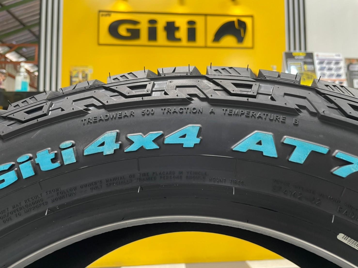 #ยางจีที GITI 4x4 AT70 275/55R20 ยางใหม่ปี2023