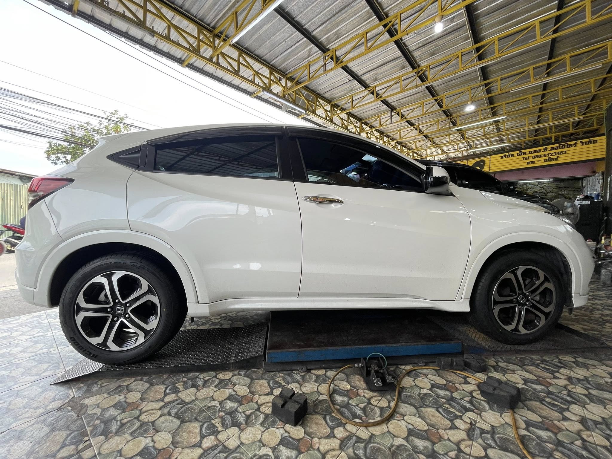 HONDA_HRV 🚘เปลี่ยนยาง 🛞🐘#OTANI_KC1000_225/55R17