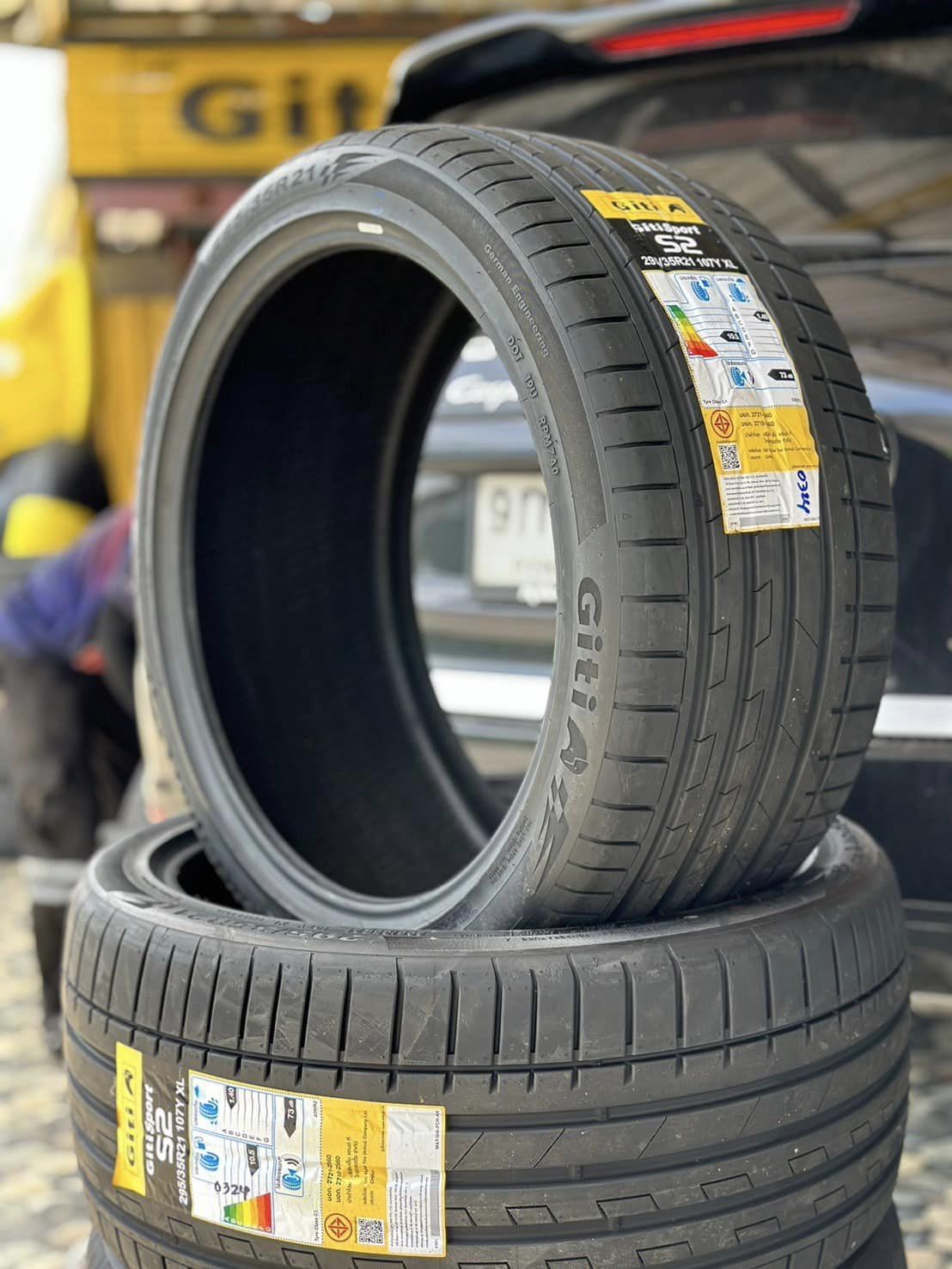 #Porsche #Cayenne #ยางรถยนต์แบรนด์คุณภาพ #Giti_SportS2 295/35R21🛞