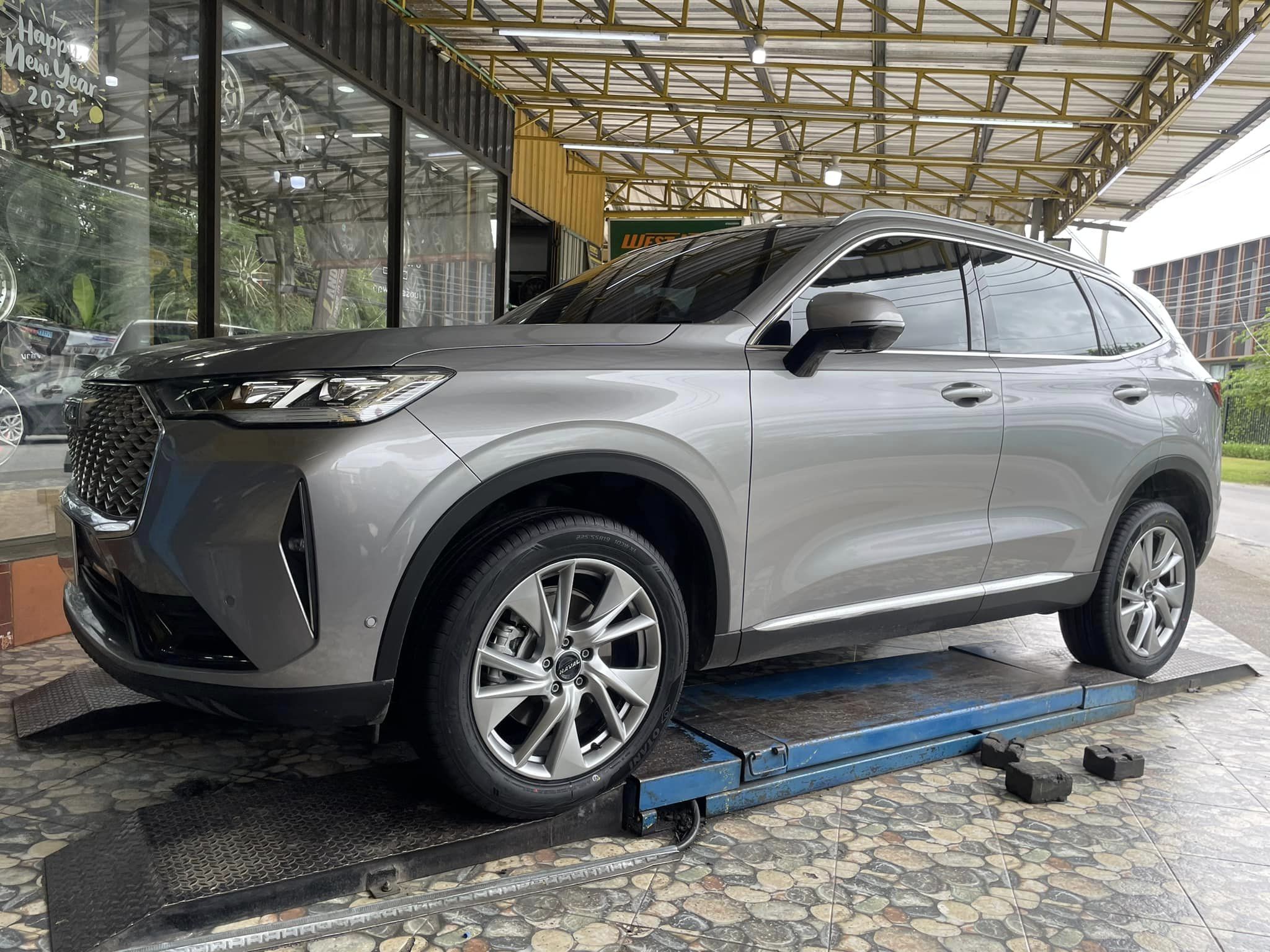 GWM_HAVAL เปลี่ยนยาง #ยางเทคโนโลยีฟองน้ำ สำหรับรถEVเพิ่มความนุ่มเงียบมากยิ่งขึ้น #OTANI #KN1000 225/55R19